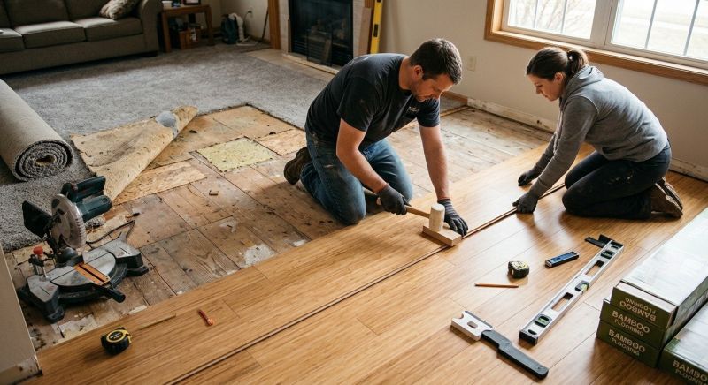 Bamboo Flooring Installation in Loveland, CO