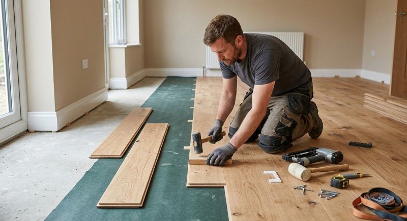 Hardwood Floor Installation in Evans, CO