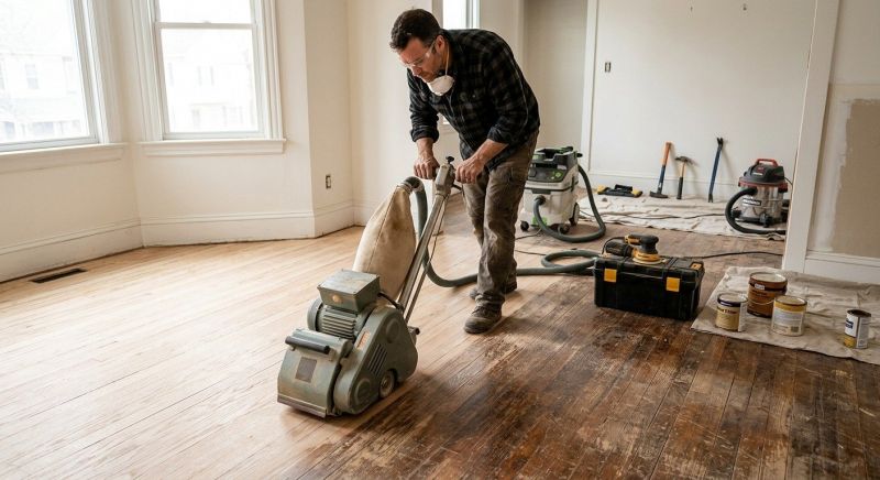 Hardwood Floor Renovation in Loveland, CO