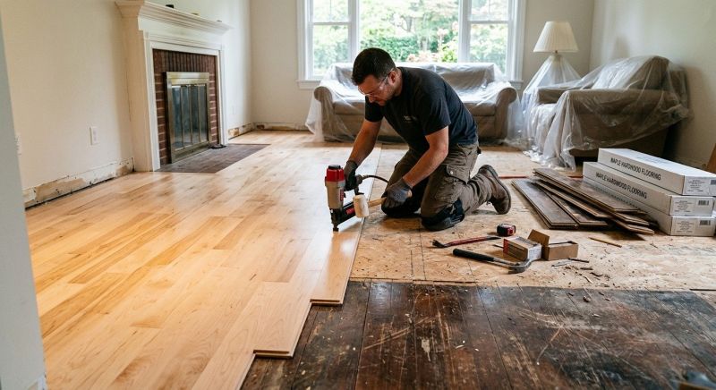 Maple Flooring Installation in Berthoud, CO