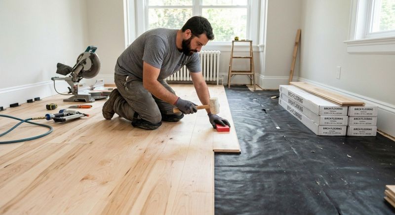 Maple Flooring Installation in Fort Collins, CO
