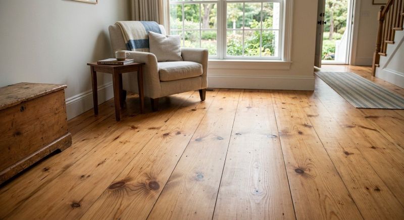 Pine Floor Installation in Loveland, CO