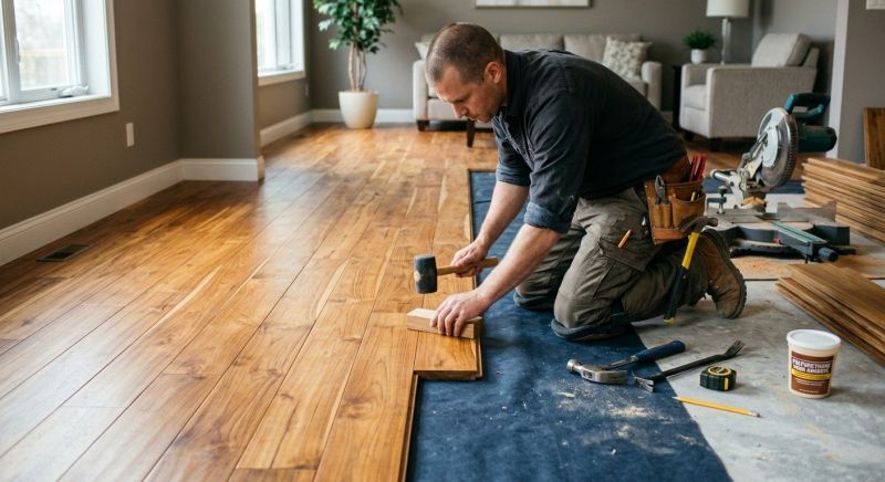 Teak Flooring Installation in Loveland, CO