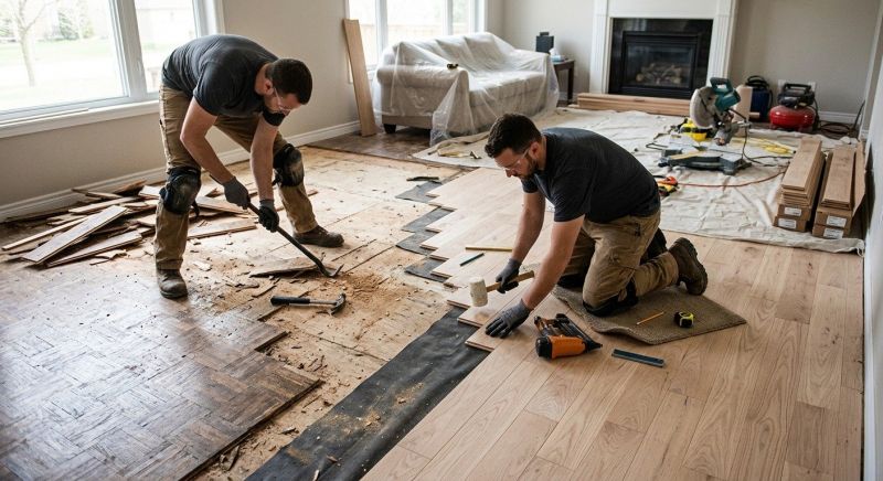 Wood Floor Replacement in Greeley, CO