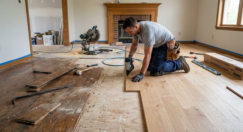 Wood Floor Replacement in Longmont, CO