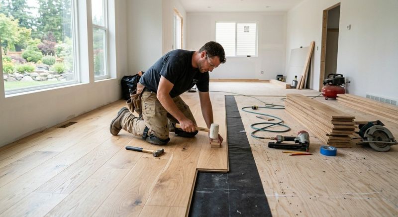 Wood Flooring Installation in Timnath, CO