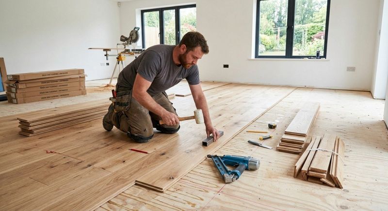 Oak Floor Installation in Estes Park, CO